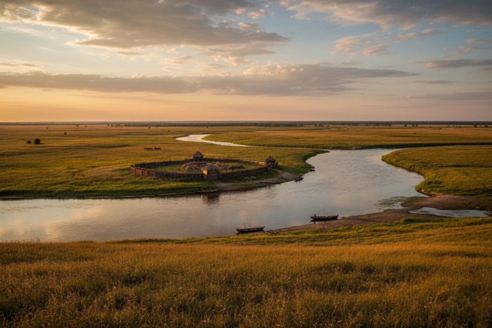 Козацька Січ на Дикому полі укріплене поселення