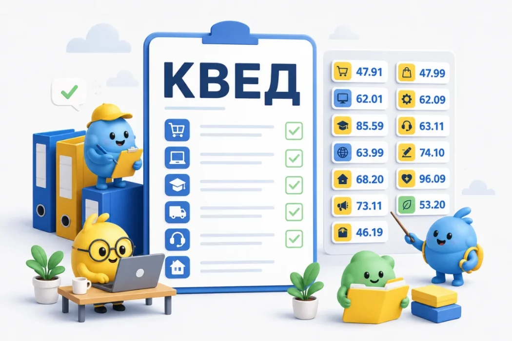 Ілюстрація КВЕД