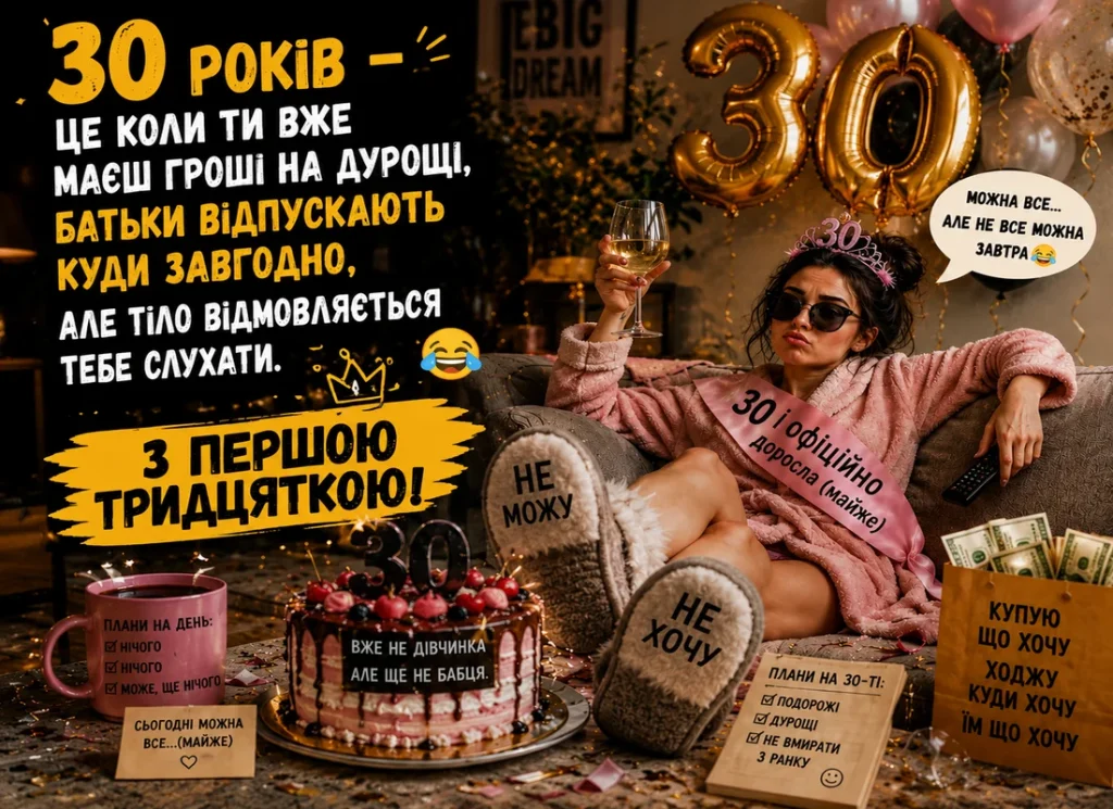 В 30 можна все, а чи воно треба?