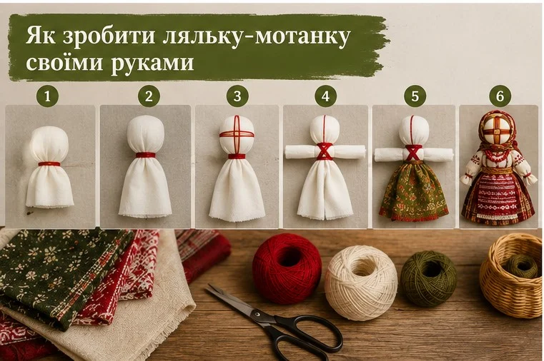 Всього кілька кроків, мінімум матеріалів – і ви матимете власний оберіг