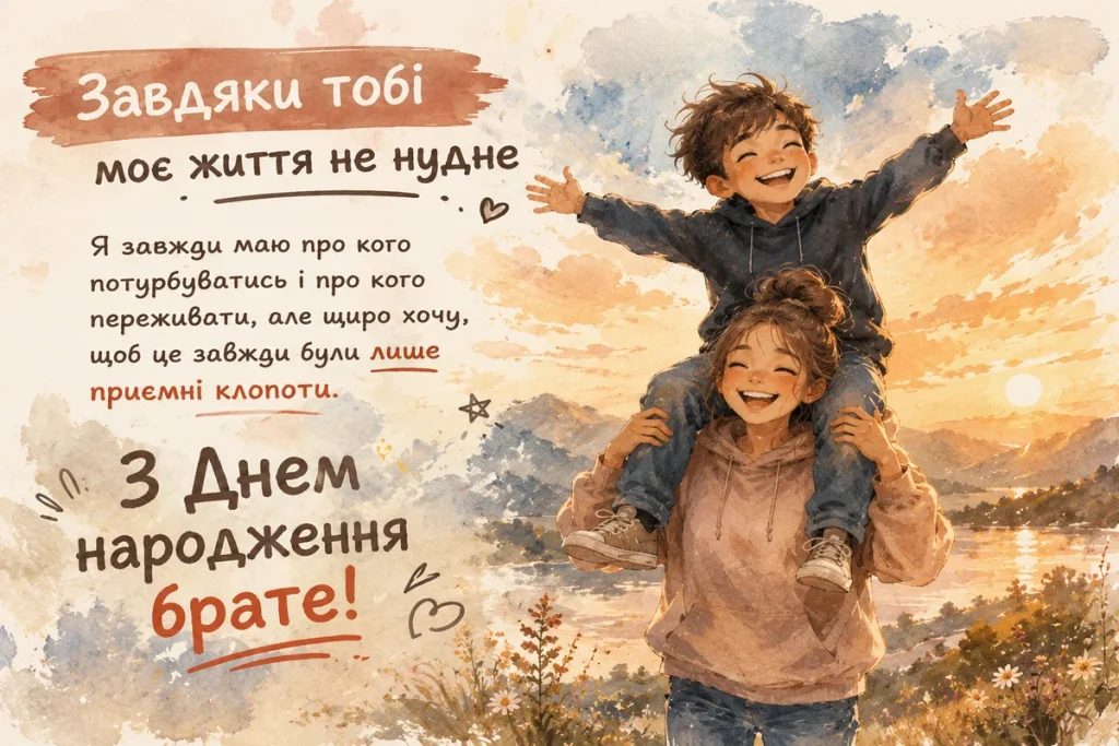 На плечах у старшої сестри