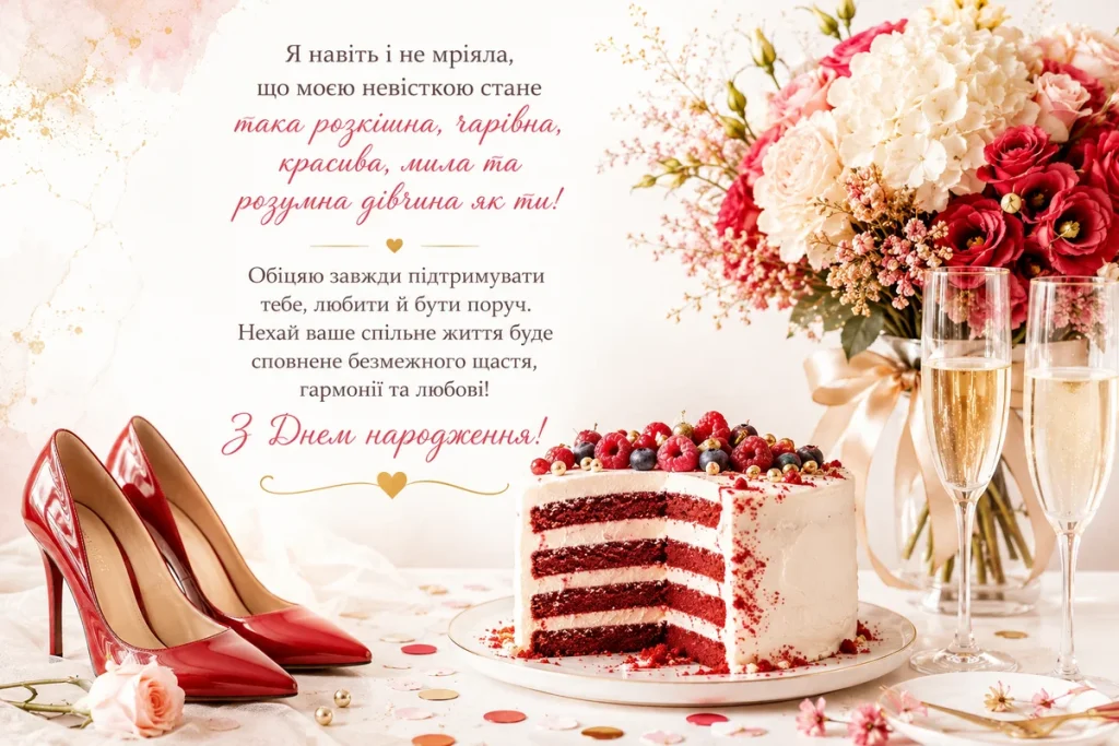 Невістці, яка стала подарунком долі