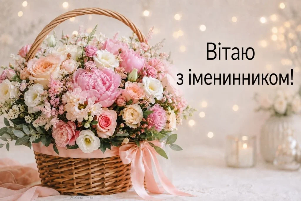 Кошик із квітами