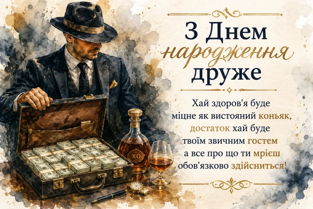 Джентльмен з повним кейсом грошей