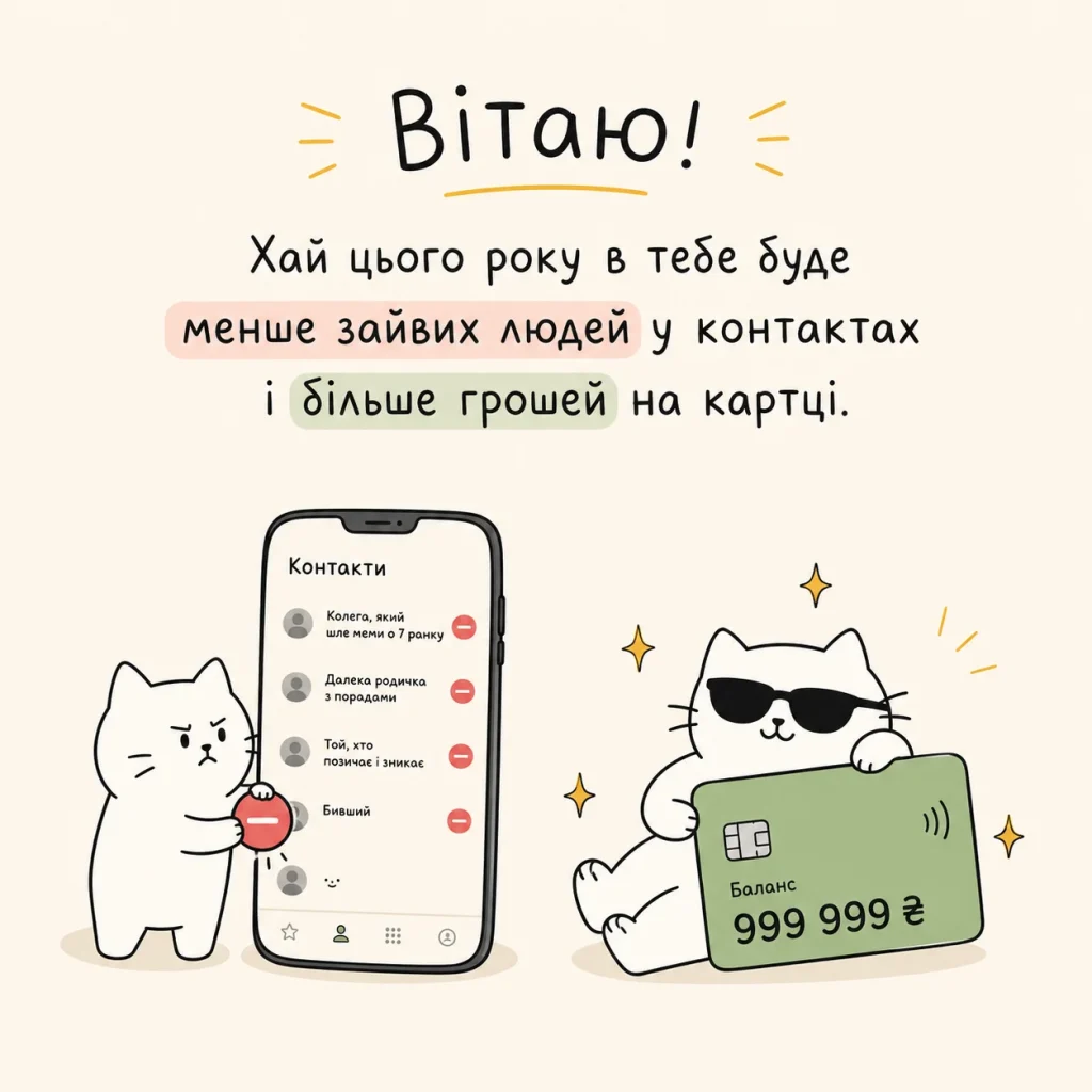 жартівливе молодіжне привітання з днем народження 