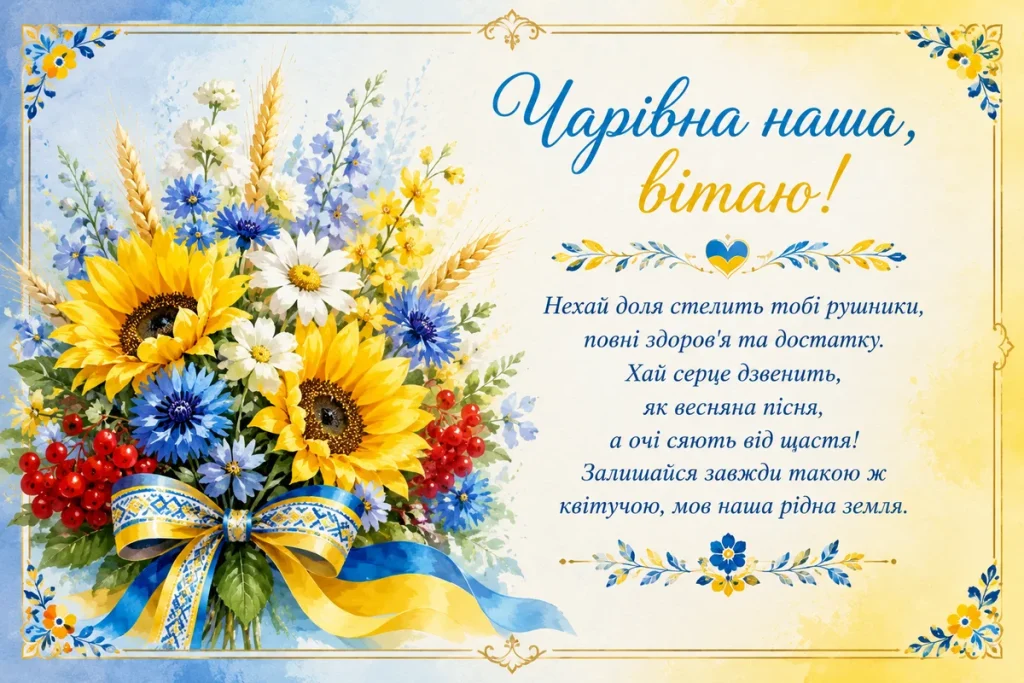 Букет найкращих українських квітів 