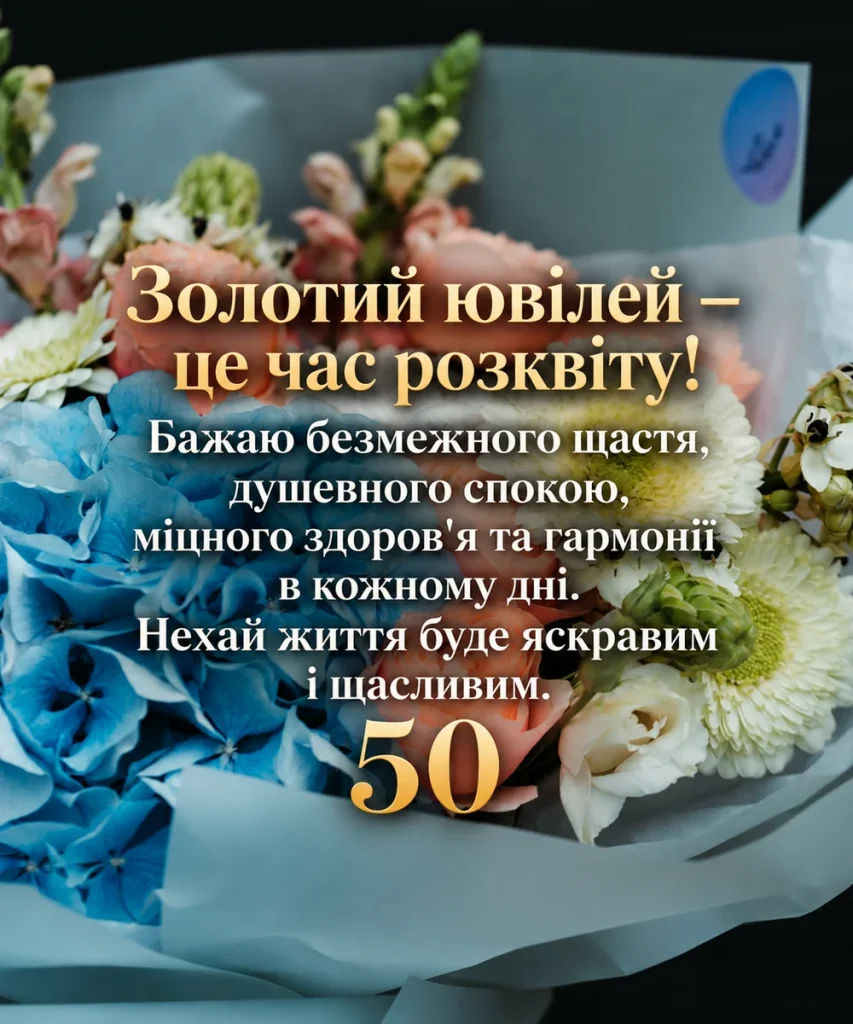 З золотим ювілеєм 