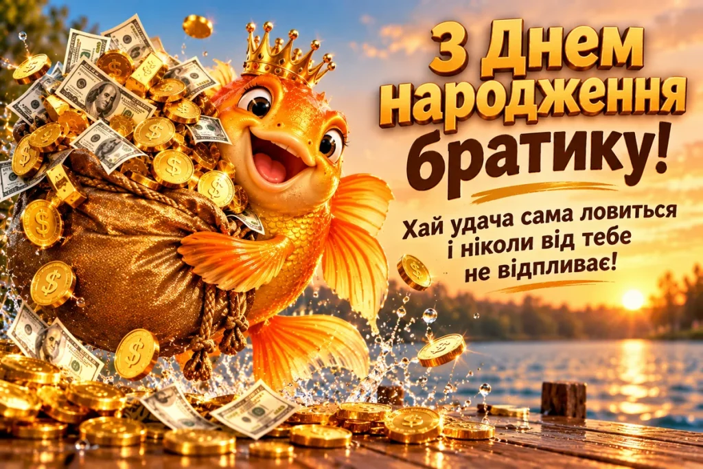 Золота рибка, що ловиться сама