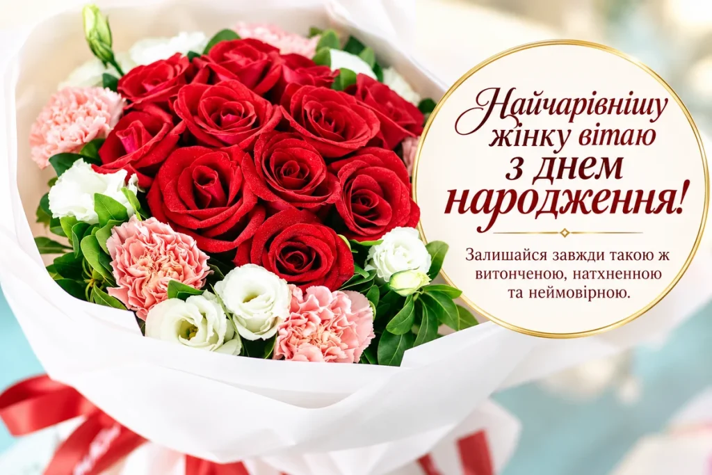 Букет для чарівної жінки