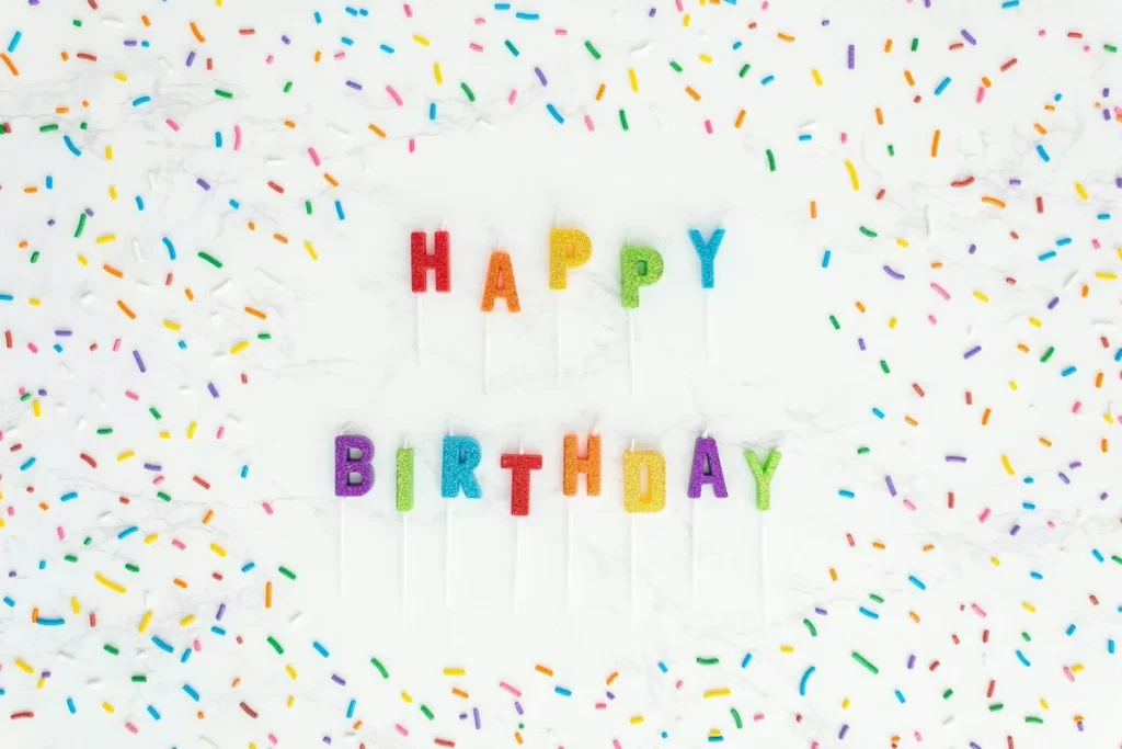 Свічки “Happy birthday”